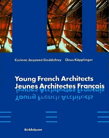 Coperta cărții "Young French Architects" de autor necunoscut