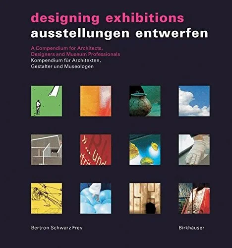 Coperta cărții "Designing Exhibitions" de autor necunoscut