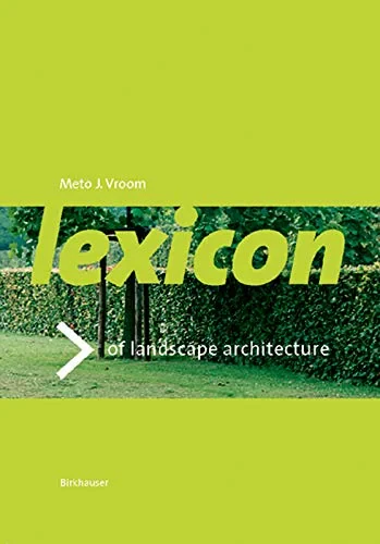 Coperta cărții "Lexicon of Garden and Landscape Architecture" de autor necunoscut