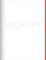 Coperta cărții "Light for Cities" de autor necunoscut