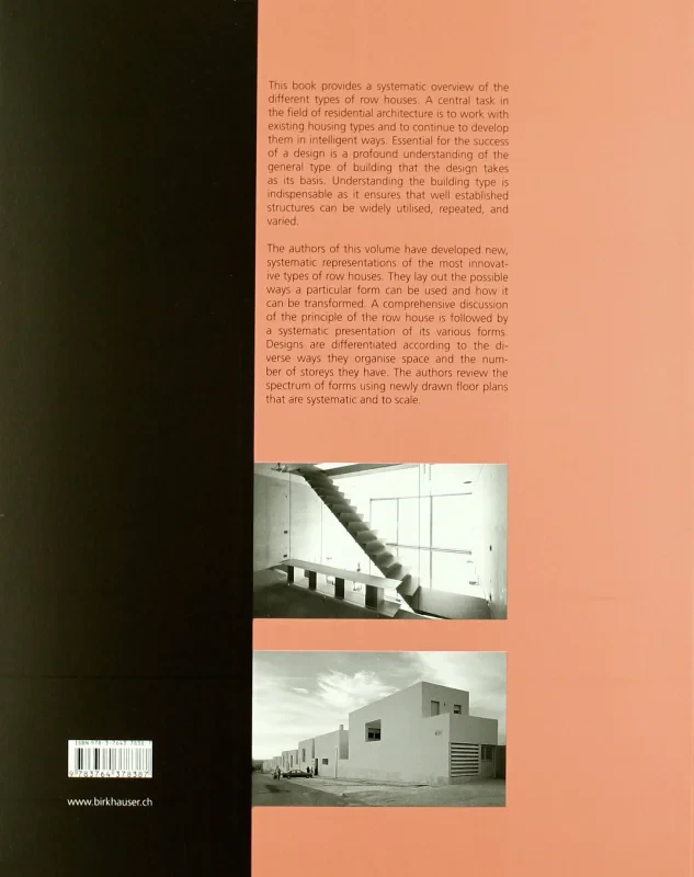 Coperta cărții "Row Houses" de autor necunoscut