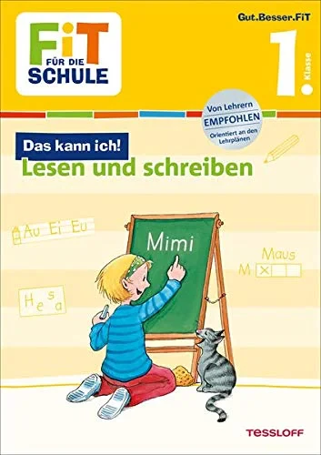 Coperta cărții "Fit f?r die Schule: Das kann ich! Deutsch lesen und schreiben 1. Klasse" de autor necunoscut