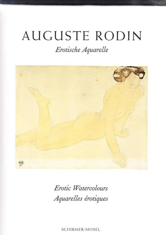 Coperta cărții "Auguste Rodin: Erotic Watercolors" de autor necunoscut