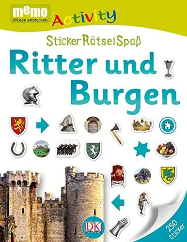 Coperta cărții "Memo Activity-Ritter und Burgen" de autor necunoscut