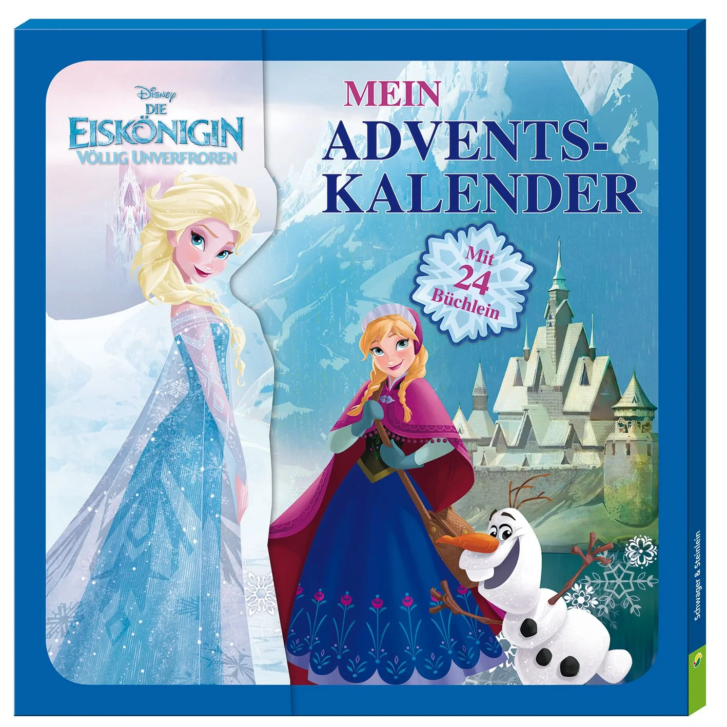 Coperta cărții "Die Eisk&amp;#246;nigin - Mein Adventskalender" de autor necunoscut