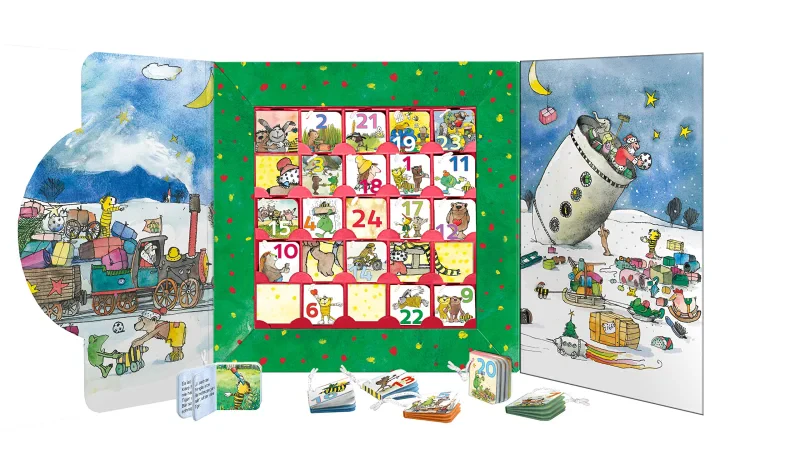 Coperta cărții "Janosch Adventskalender" de autor necunoscut