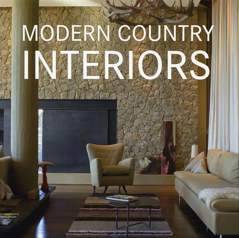 Coperta cărții "Modern Country Interiors" de autor necunoscut