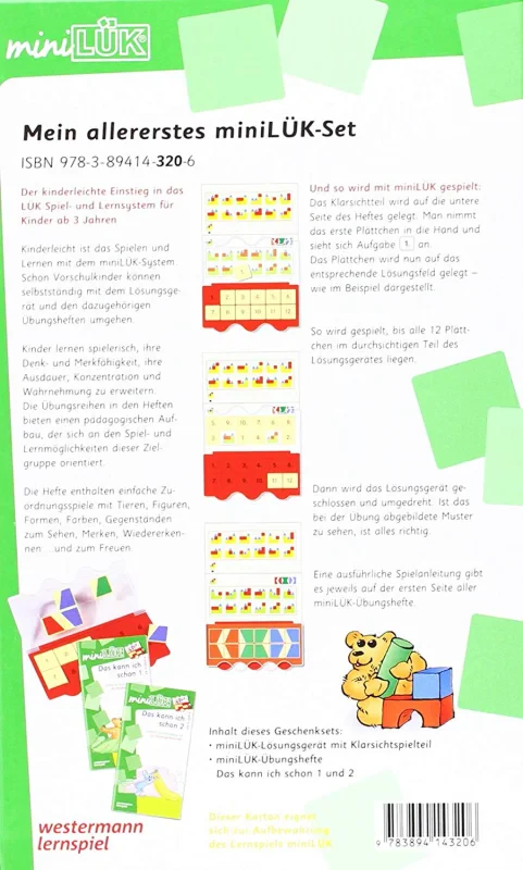 Coperta cărții "Mein allererstes miniL?K-Set" de autor necunoscut