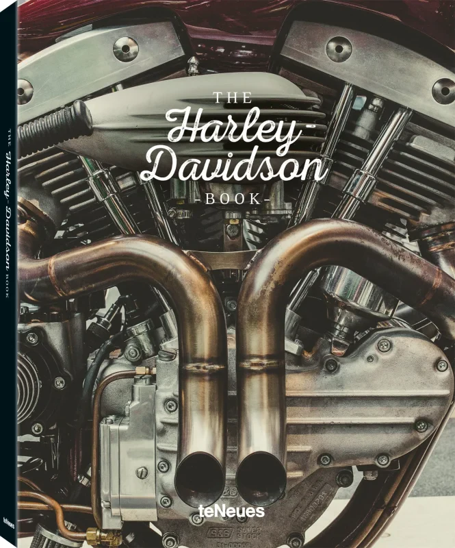 Coperta cărții "The Harley Davidson Book" de autor necunoscut
