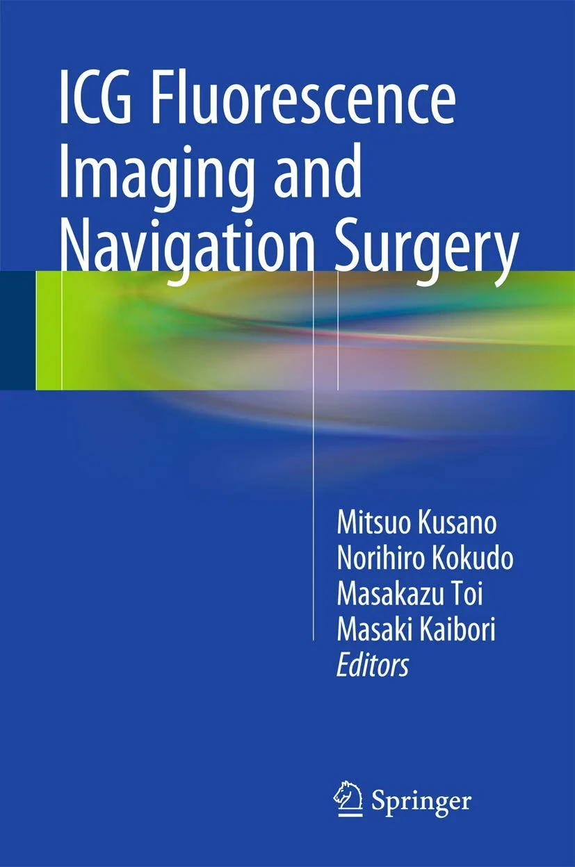 Coperta cărții "ICG Fluorescence Imaging and Navigation Surgery" de autor necunoscut