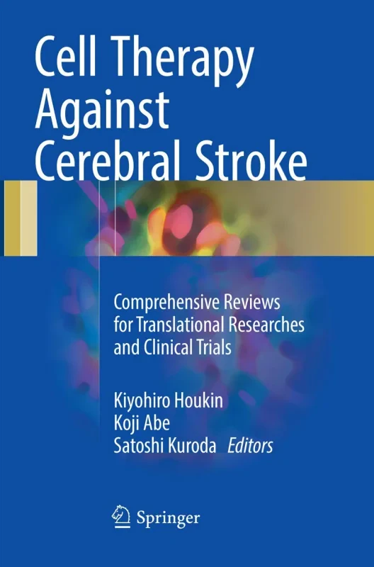 Coperta cărții "Cell Therapy Against Cerebral Stroke" de autor necunoscut