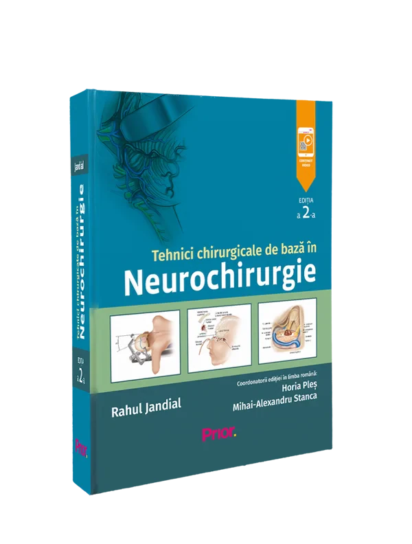 Coperta cărții "Tehnici chirurgicale de baza in Neurochirurgie" de autor necunoscut