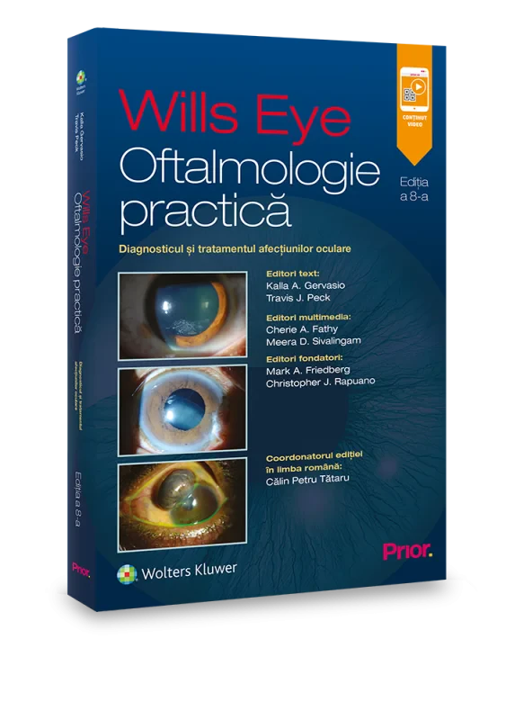 Coperta cărții "Wills Eye. Oftalmologie practica. Diagnosticul si tratamentul afectiunilor oculare" de autor necunoscut