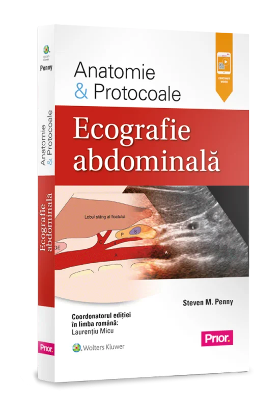 Coperta cărții "Ecografie abdominala" de autor necunoscut