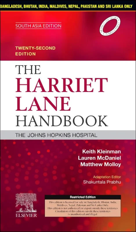 The Harriet Lane Handbook, 22 Edition: South Asia ...