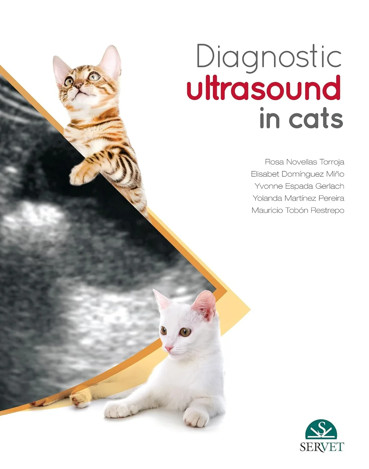 Coperta cărții "Diagnostic Ultrasound in Cats" de autor necunoscut