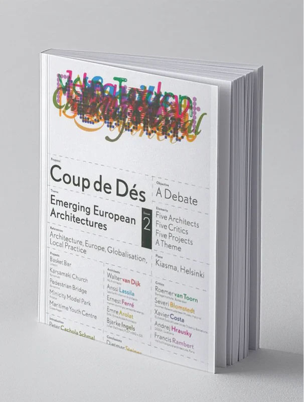 Coperta cărții "Coup de Des: Emerging European Architectures. Issue 2" de autor necunoscut