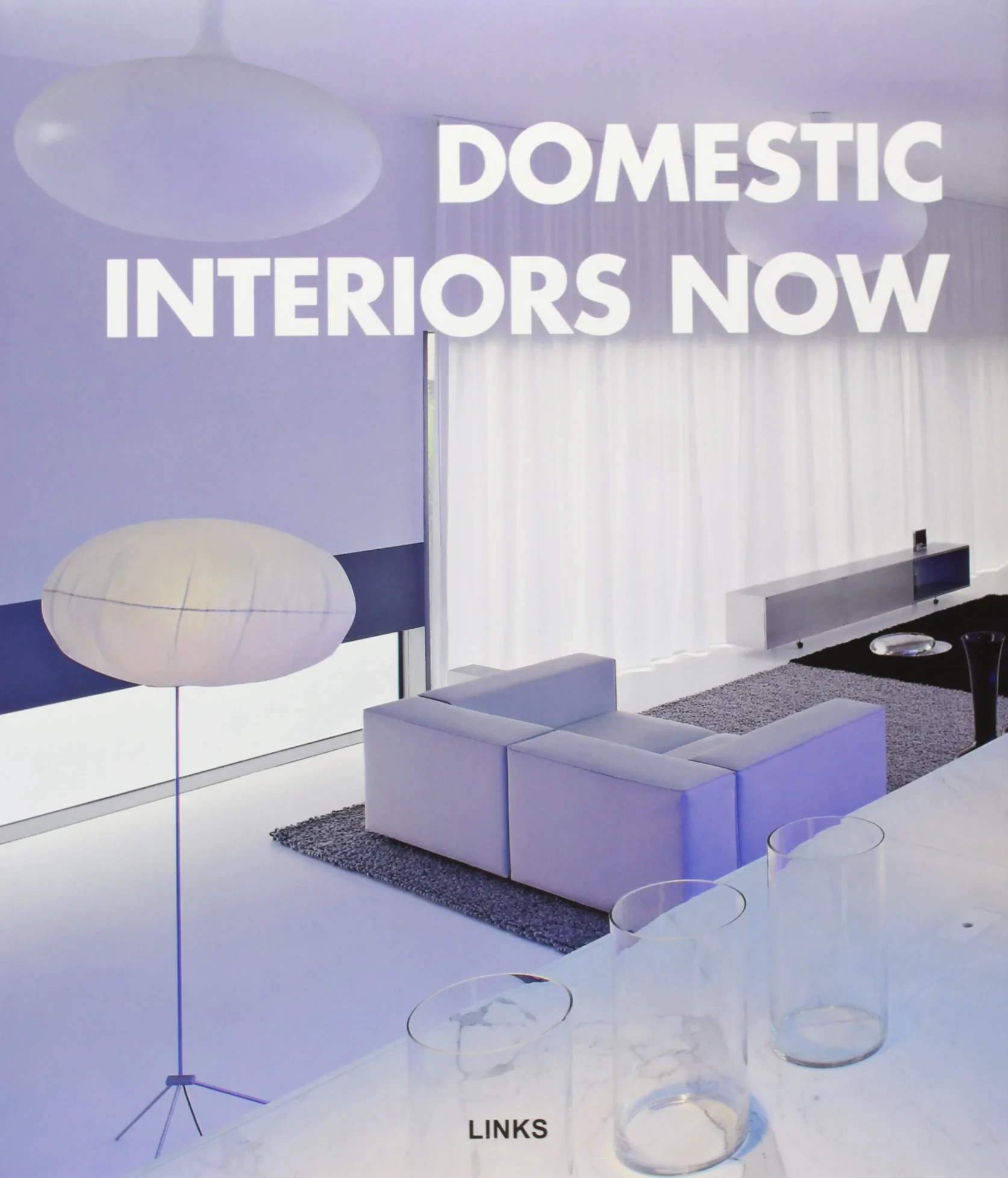 Coperta cărții "Domestic Interiors Now" de autor necunoscut