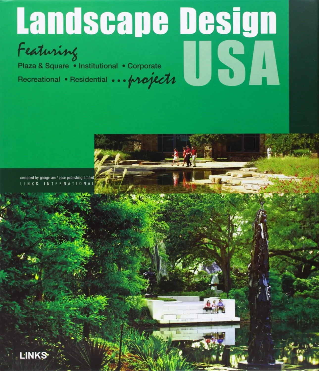 Coperta cărții "USA Landscape Design" de autor necunoscut