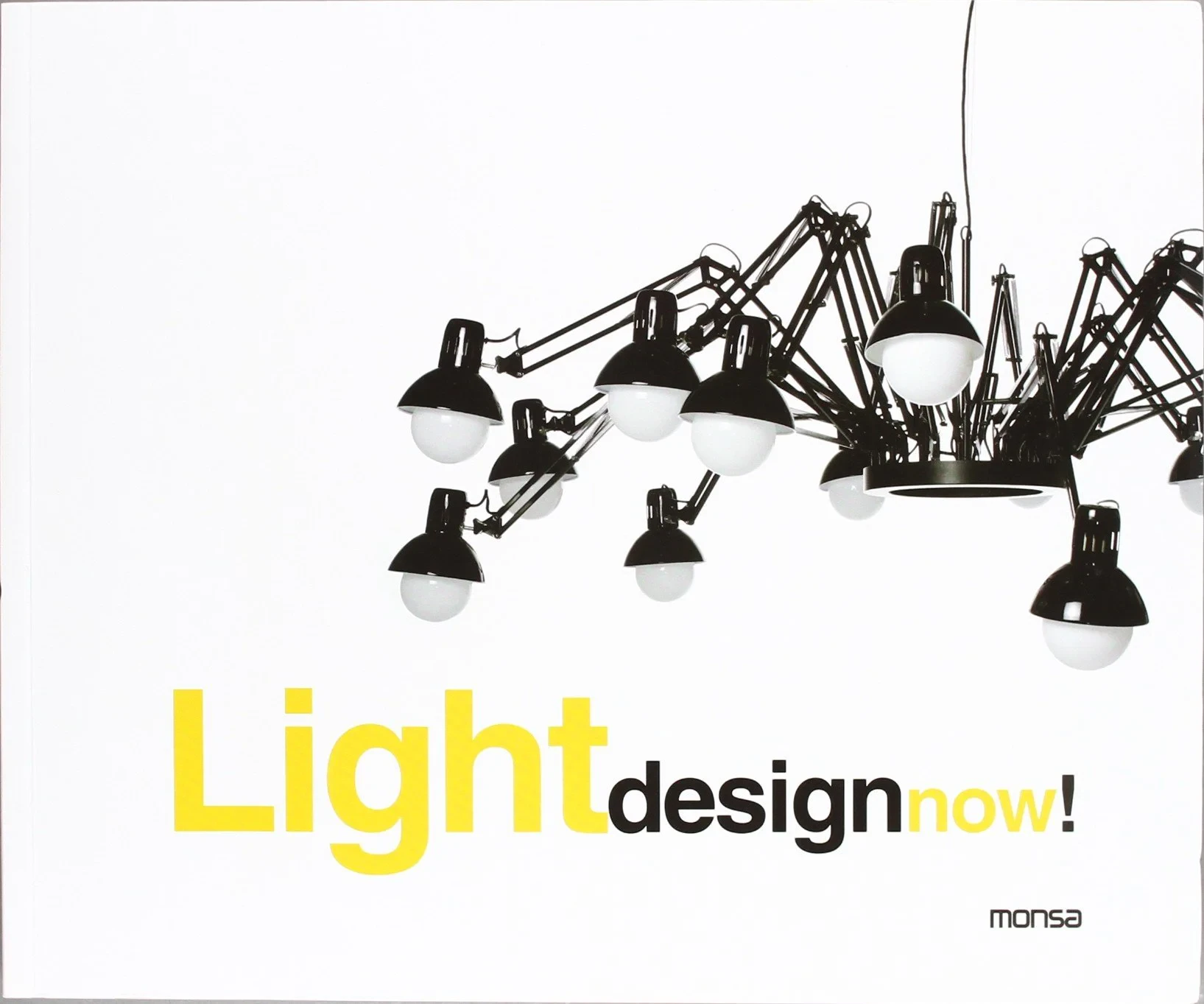 Coperta cărții "Light design now" de autor necunoscut
