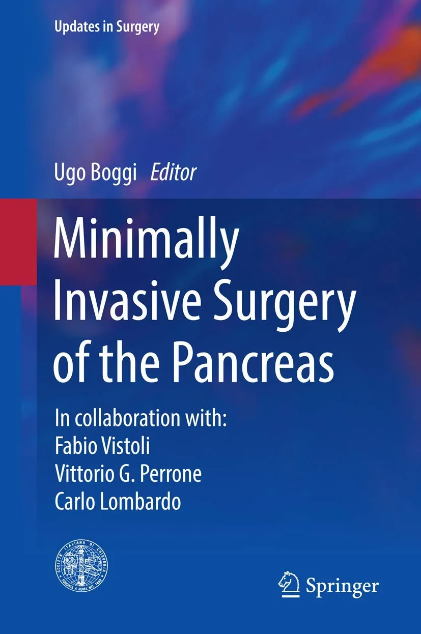 Coperta cărții "Minimally Invasive Surgery of the Pancreas" de autor necunoscut
