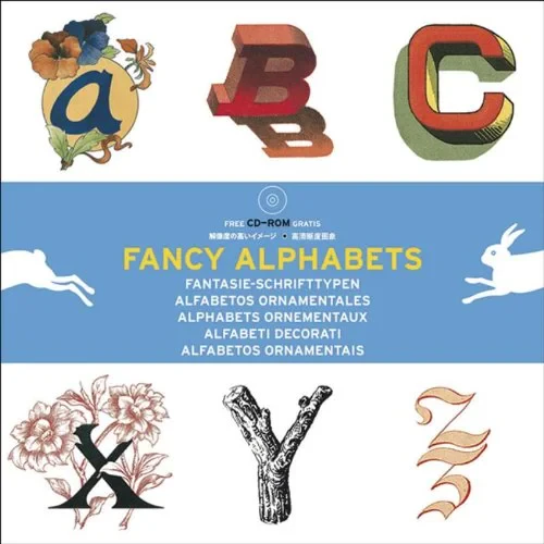 Coperta cărții "Fancy Alphabets" de autor necunoscut