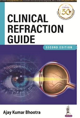 Coperta cărții "Clinical Refraction Guide" de autor necunoscut