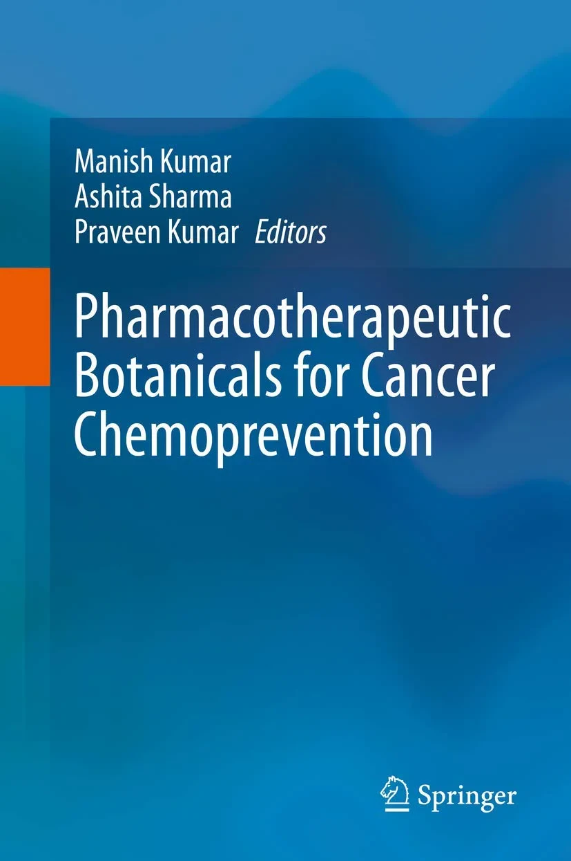 Coperta cărții "Pharmacotherapeutic Botanicals for Cancer Chemoprevention" de autor necunoscut