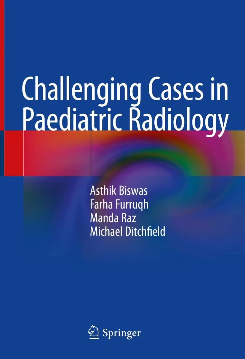 Coperta cărții "Challenging Cases in Paediatric Radiology" de autor necunoscut