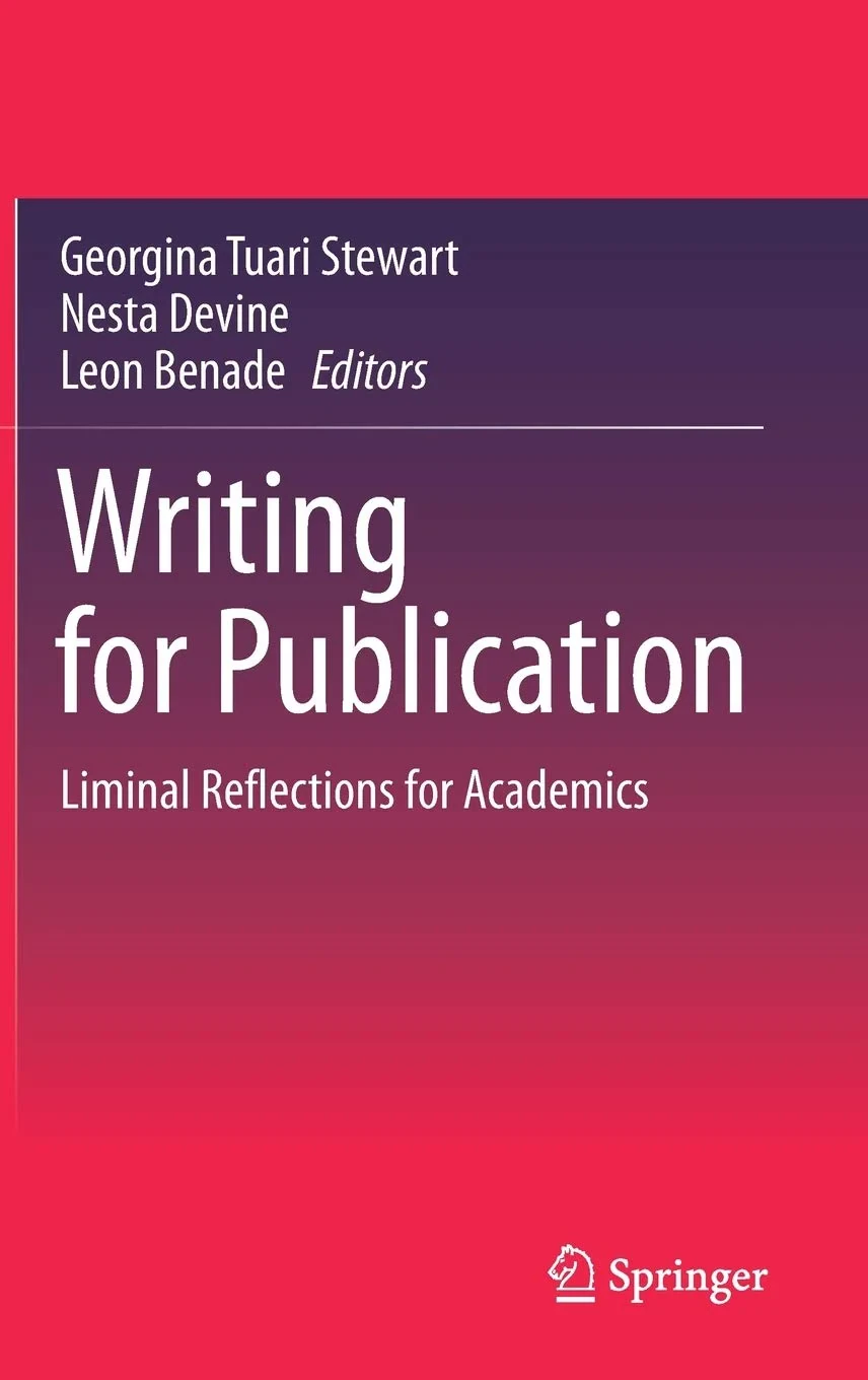 Coperta cărții "Writing for Publication: Liminal Reflections for Academics" de autor necunoscut