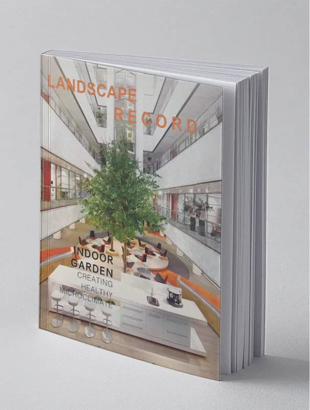 Coperta cărții "Landscape Record: Indoor Garden" de autor necunoscut