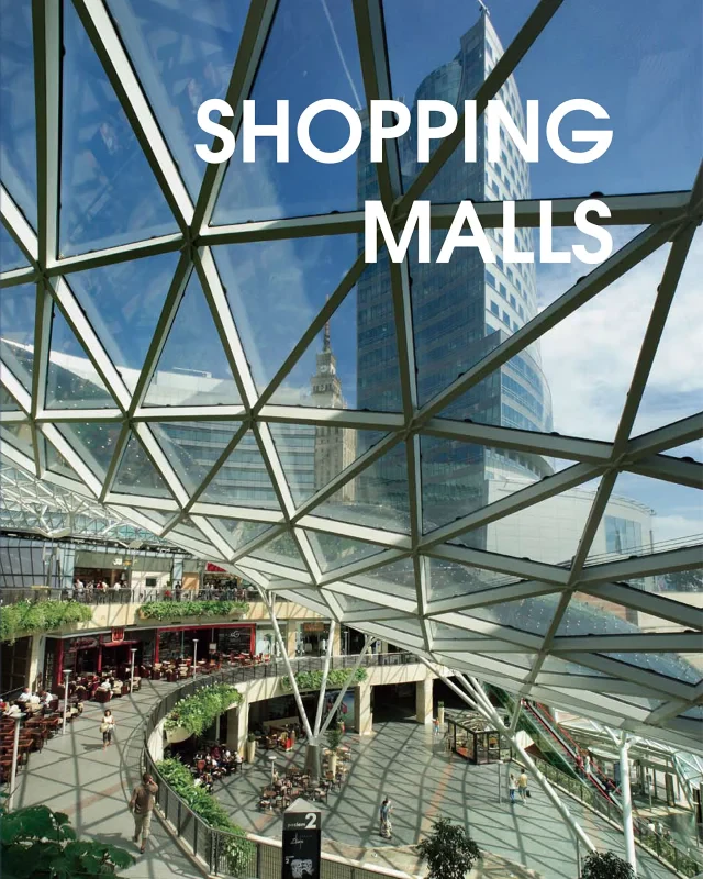 Coperta cărții "Shopping Malls" de autor necunoscut