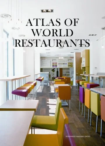 Coperta cărții "Atlas of World Restaurants" de autor necunoscut