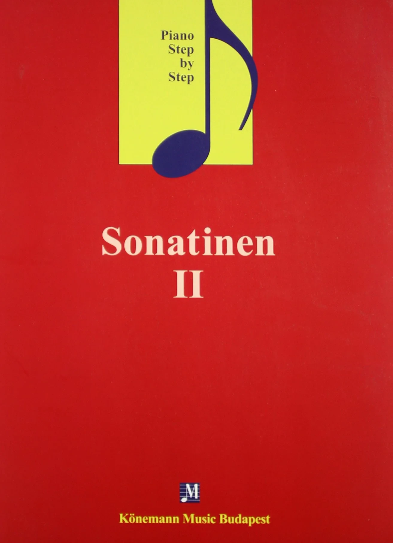 Coperta cărții "Sonatinen II" de autor necunoscut