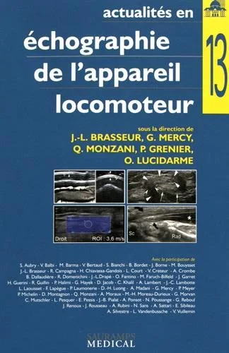 Coperta cărții "ACTUALITES EN ECHOGRAPHIE DE L&#039;APPAREIL LOCOMOTEUR T13" de autor necunoscut