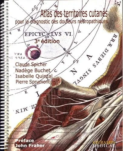 Coperta cărții "ATLAS DES TERRITOIRES CUTANES 3&amp;#65533;EDITION" de autor necunoscut