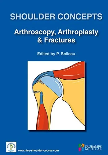 Coperta cărții "SHOULDER CONCEPTS ARTHROSCOPY, ARTHROSPLASTY &amp; FRACTURES" de autor necunoscut