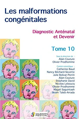 Coperta cărții "LES MALFORMATIONS CONGENITALES T10" de autor necunoscut