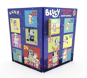 Bluey: Awesome Advent Book Bundle: An Advent Calen...