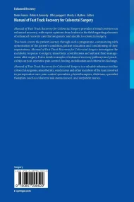Manual of Fast Track Recovery for Colorectal Surge...