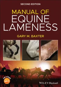 Manual of Equine Lameness 2nd Edition