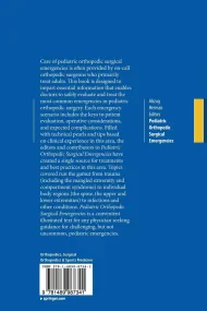 Pediatric Orthopedic Surgical Emergencies