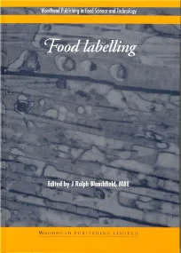 Food Labelling