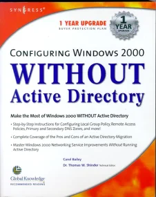 Configuring Windows 2000 without Active Directory