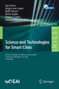 Science and Technologies for Smart Cities: 6th EAI...
