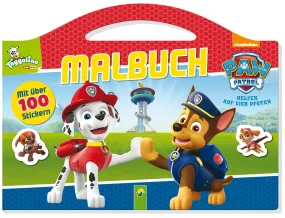 PAW Patrol Malbuch: Mit &#252;ber 100 Stickern