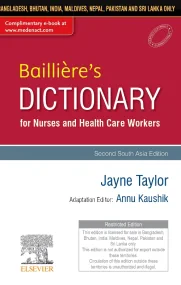 Baillière's Dictionary for Nurses and Health Care ...